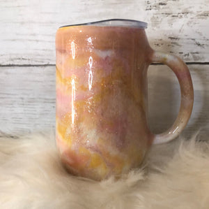 Rose gold Finished Designer Stainless Steel Coffee Mug   Ready to ship!