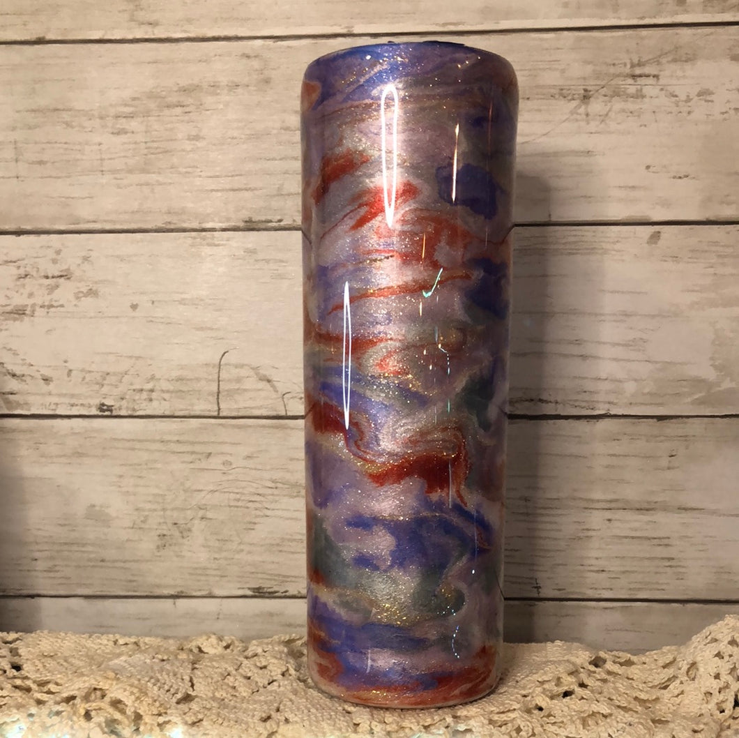 #A136 30 ounce Finished Designer Tumbler   Ready to ship!