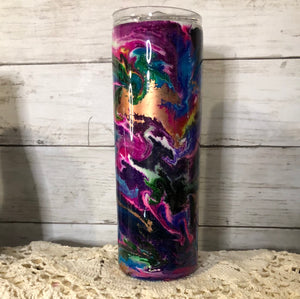 (A114) TMC ROULETTE 20 ounce Finished Designer Tumbler   Ready to ship!