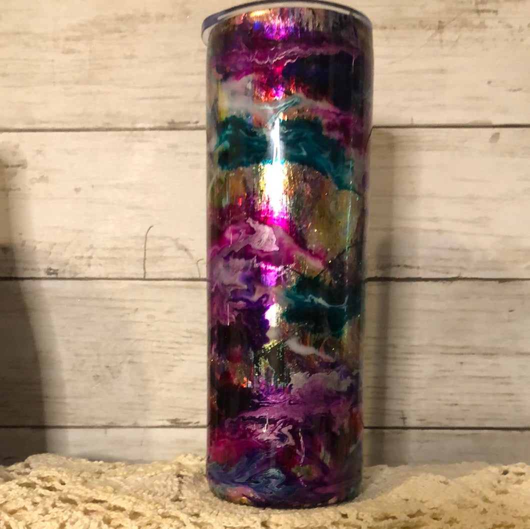(A110) 20 ounce Finished Designer Tumbler   Ready to ship!