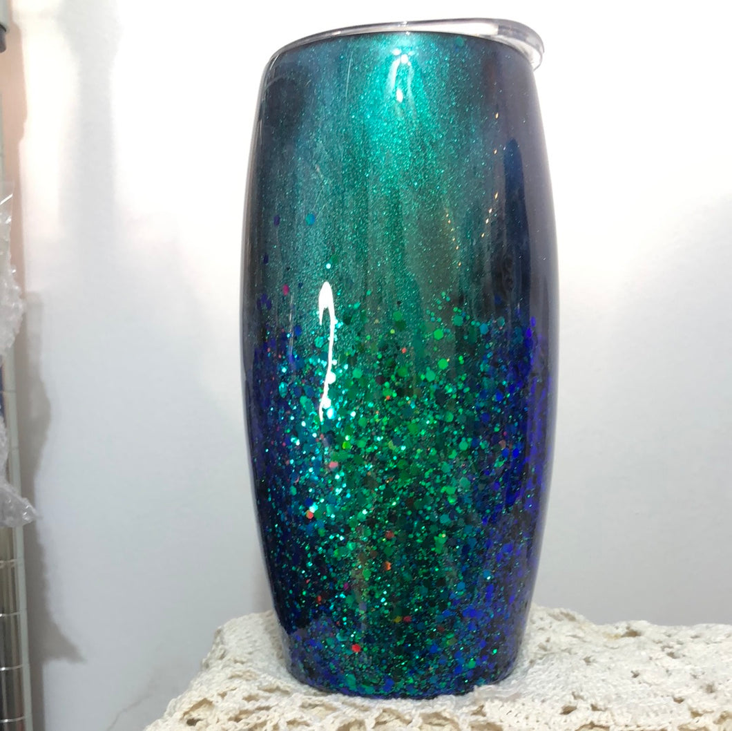 Shift it Finished Designer Can Tumbler   Ready to ship!