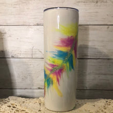 Load image into Gallery viewer, (A111) Feather 20 ounce Finished Designer Tumbler   Ready to ship!
