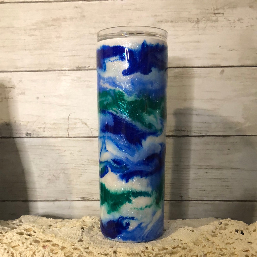 (A112) 20 ounce Finished Designer Tumbler   Ready to ship!