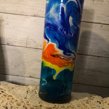Load image into Gallery viewer, (A102) beachy sunset 30 ounce Finished Designer Tumbler   Ready to ship!
