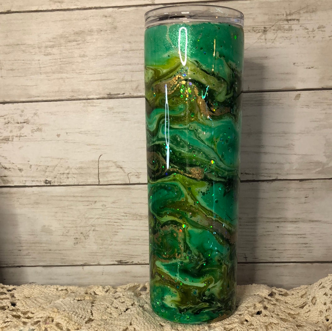 30 ounce Finished Designer Tumbler   Ready to ship!  #A129