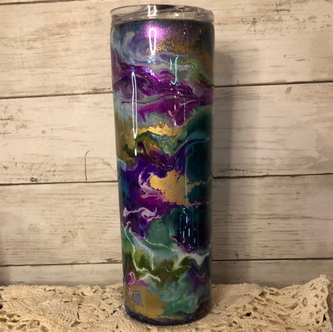 #A132.  30 ounce Finished Designer Tumbler   Ready to ship!